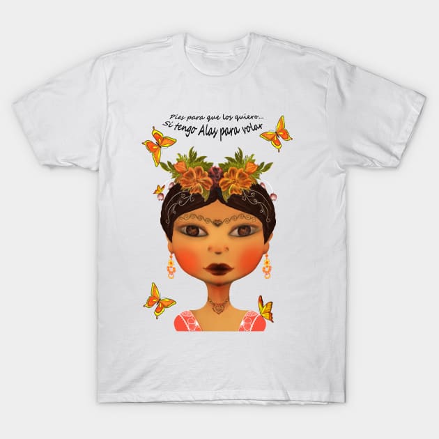 Frida shirts T-Shirt by Virginia Picón